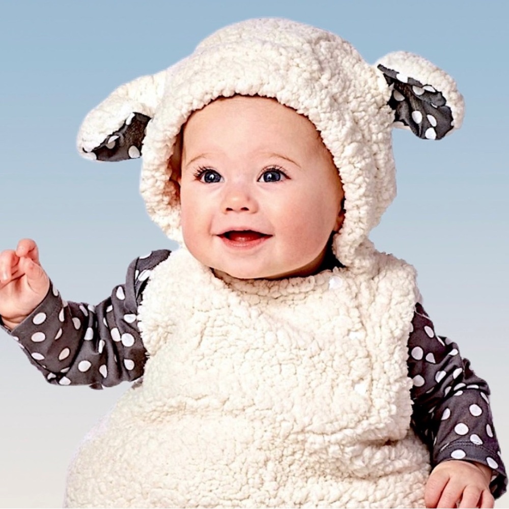 BABY LAMB COSTUME 4pc  / NWT - Picture 5 of 15